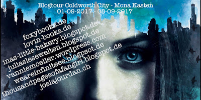 Read more about the article [Ankündigung] Blogtour und Instagram-Fotowettbewerb zu Coldworth City von Mona Kasten