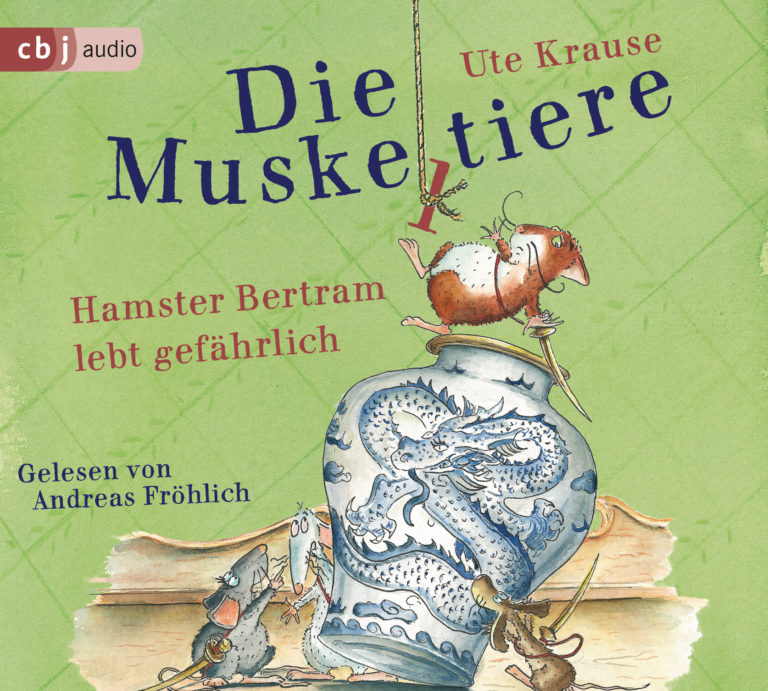 Read more about the article [Hörbuch-Rezension] Die Muskeltiere – Hamster Bertram lebt gefährlich – Ute Krause